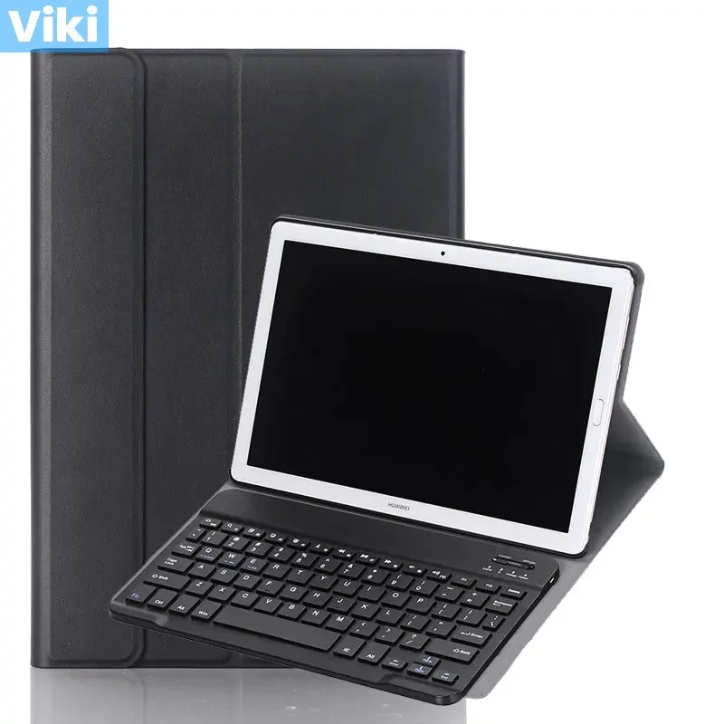 

Case Cover Wireless Keyboard for Huawei MatePad Mate Pad T10 T10s T 10s AGS3-W09 L09 With Russian Spanish Korean Arabic Keyboard