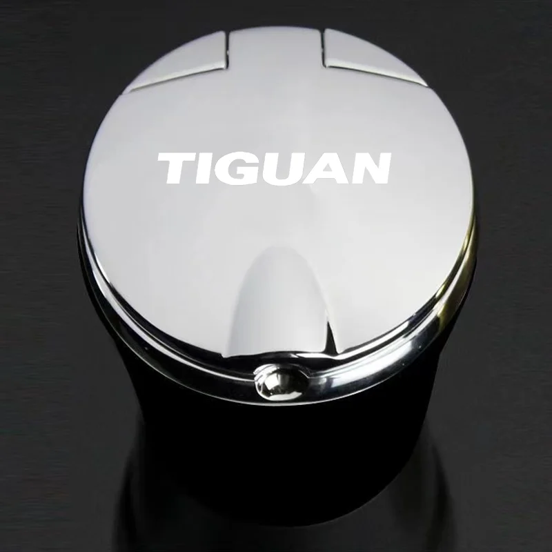 

Portable car ashtray with LED light detachable car ashtray For VW Tiguan mk1 mk2 5N 2 R 2021 2020 2019 2018 - 2009 2008