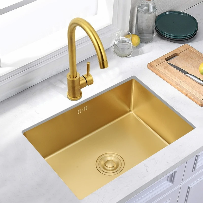 Stainless steel sink Mini kitchen Vegetable basin Under the counter Dishwasher basin Household integrated