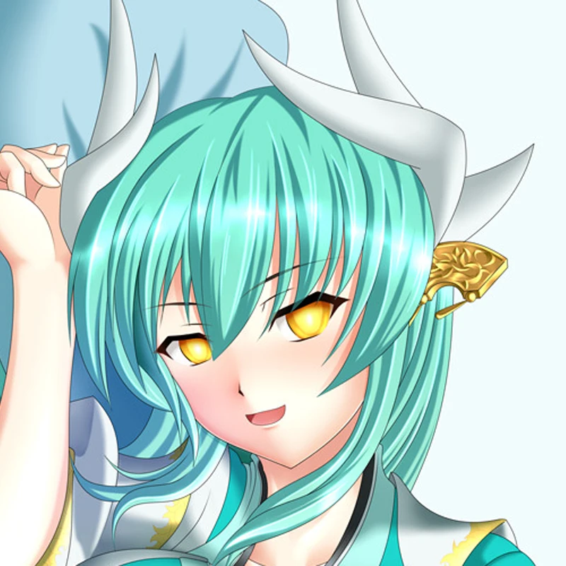 

Dakimakura Anime Pillow Cover Kiyohime Double Sided Print 2Way Cushion Cover Xmas Gifts