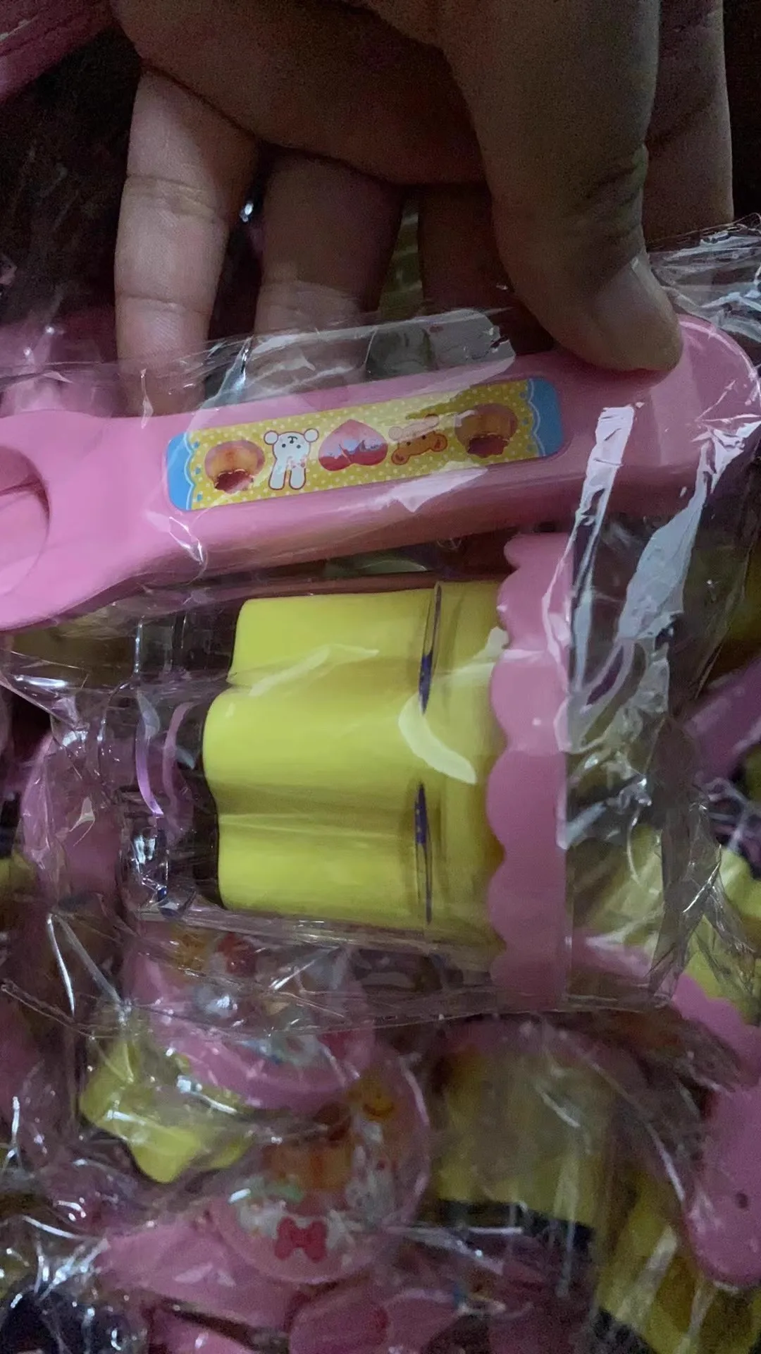 NEW Food Feeding Pudding Feeding Toy Little Bear Bento Food Platter Role Play Early Education Pretend Play House Toys