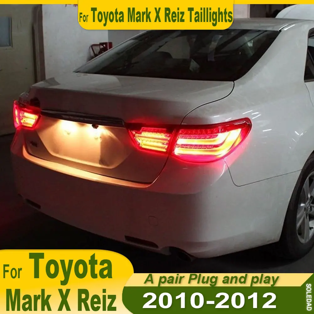 

Car LED Tail Light Assemblies For Toyota Mark X Reiz 2010 2011 2012 2013 taillight Auto Fog DRL Brake Turn Signal Lamp