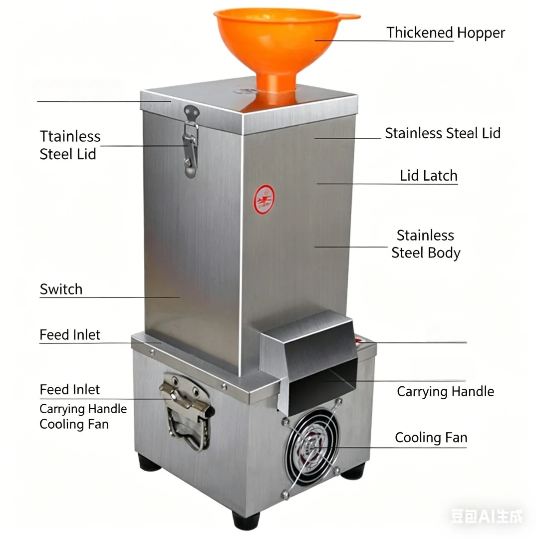 Small commercial and household electric garlic peeling machine, skinning machine, peeling machine, automatic garlic pumper, garl