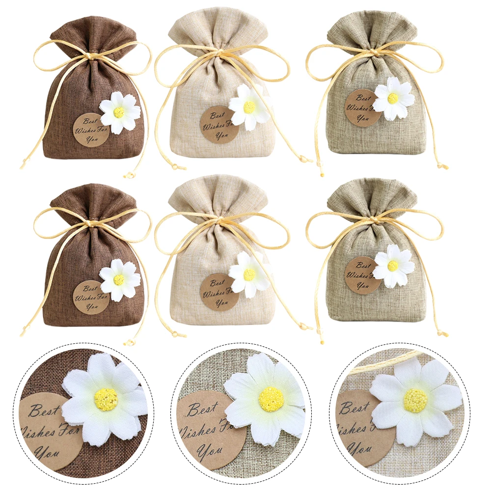 

6 Pcs Sachet Bag Empty Lavender Bags Wardrobe Hanging Scented Aromatherapy Small Fragrance Freshener Closet Moth