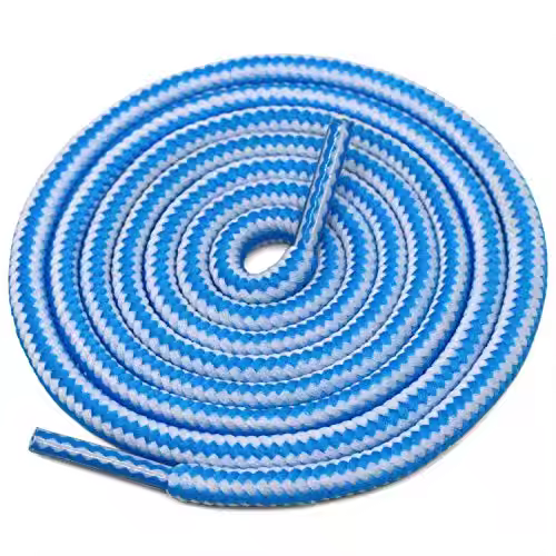 1 Pair 18 Colors Striped Double Color Shoe laces Round Outdoor Sneakers Shoelaces Cotton Boots Shoelace 70CM 90CM 120CM 150CM - Image 12