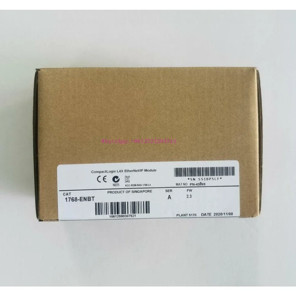 New Factory Sealed 1768-ENBT SER A EtherNet/IP Communication Module 1768ENBT