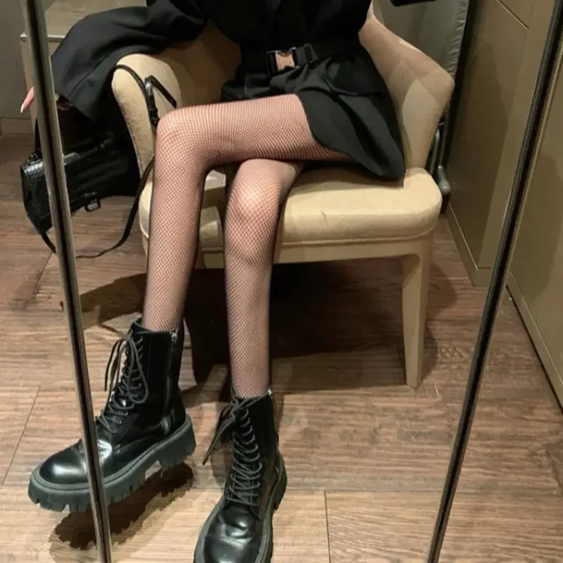 Women Sexy Fishnet Stockings Fish Net Pantyhose Leggings Mesh Nylon Tights Lingerie Skin Thigh High Stocking Hosiery Hot Sell image 3