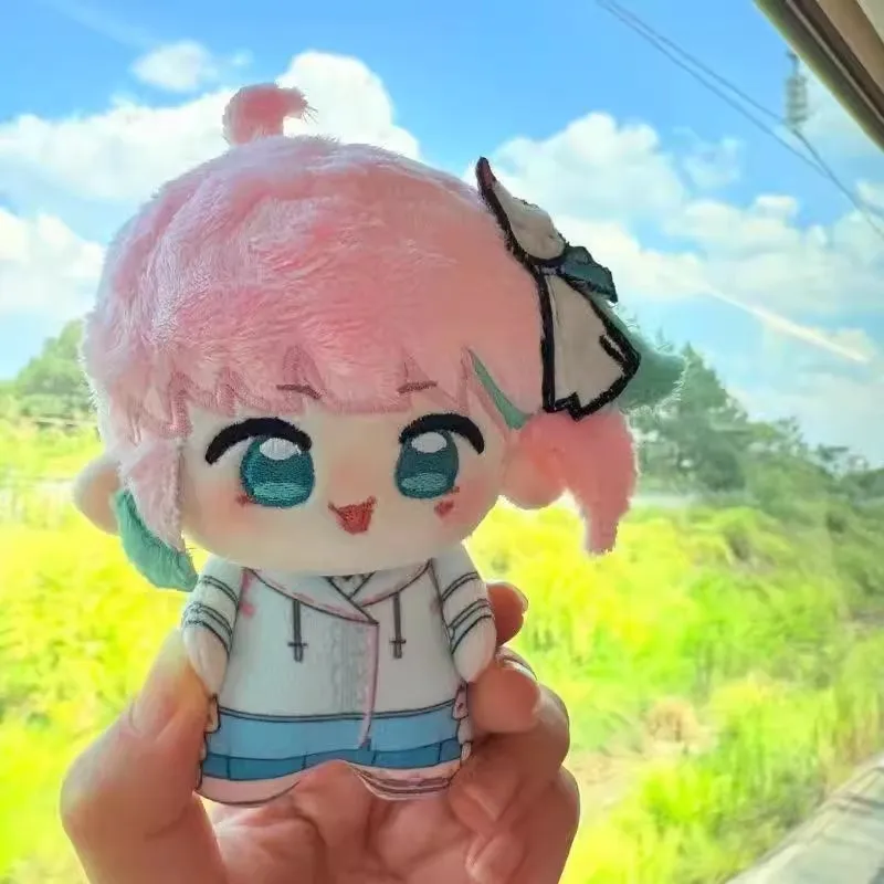 Pluszak Kiriko z gry, zawieszka, nadrukowany, 10 cm, uroczy Kiriko cosplay, pluszowe zabawki, plecak, dla fanów, zabawka anime, prezent na święta, urodziny