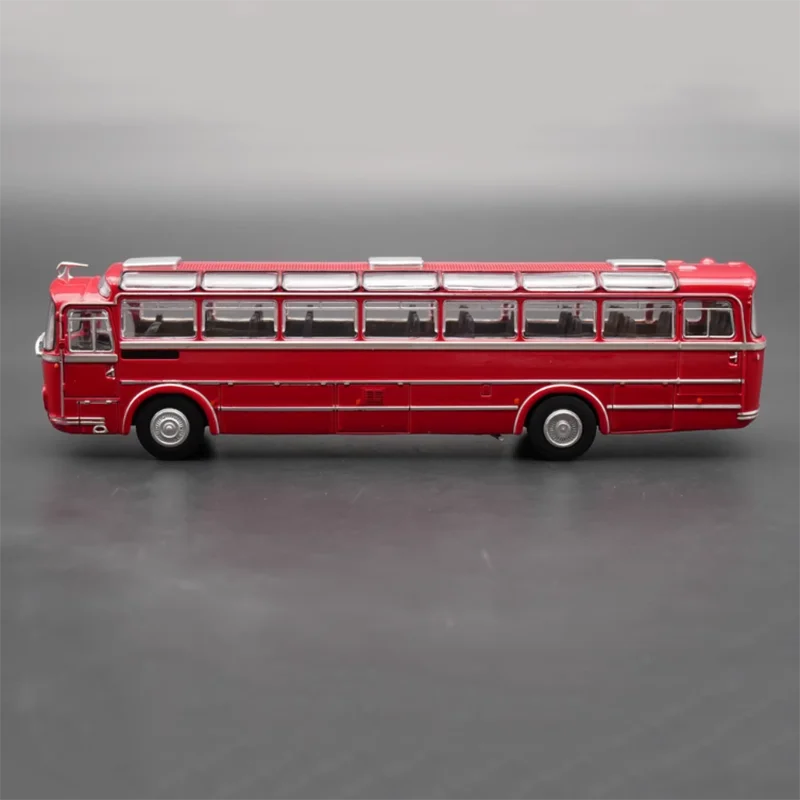 Diecast 1:43 Scale Ixo Van Hool 306 Belgian Bus Alloy Vehicle Model Finished Simulation Collection Decoration Gift Toys Display