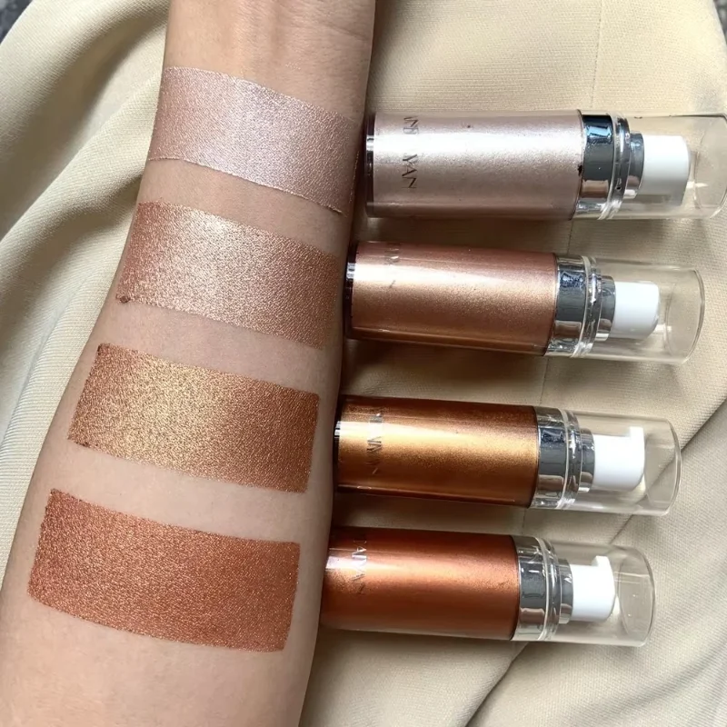Liquid Highlighter Makeup Smoo - đánh giá và giá Body Shimmer Lotion