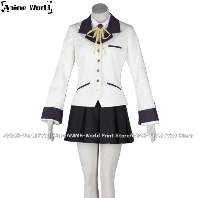 《Custom Size》Angel Beats Tachibana Kanade Cosplay Costume Halloween