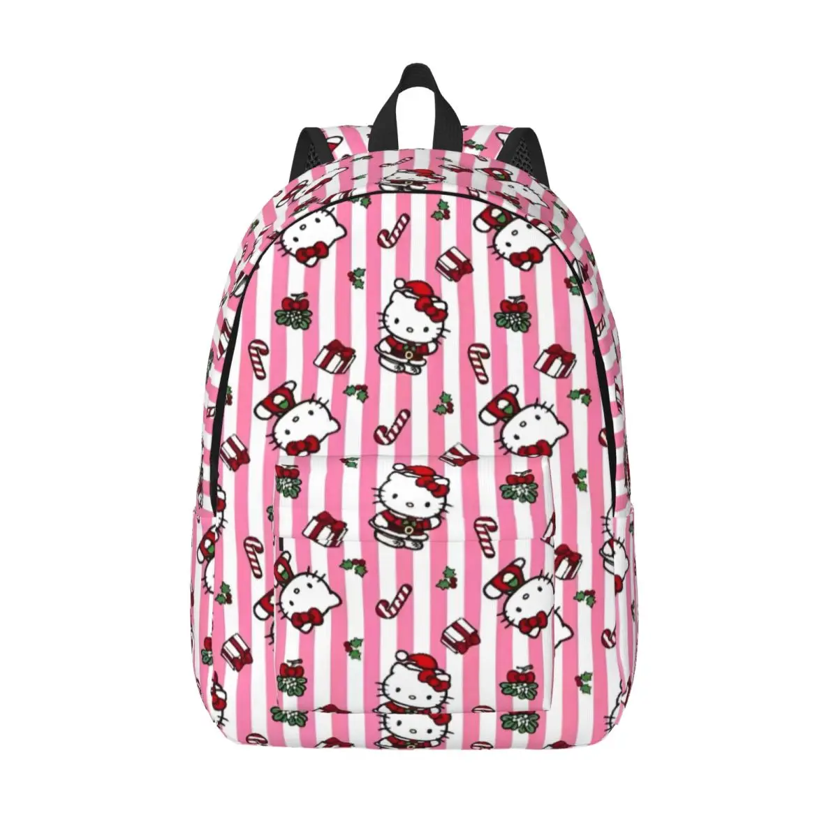 Santa Hello Kitty para homens, mulheres, estudantes, escola, mochila, meio, alto, faculdade, presente