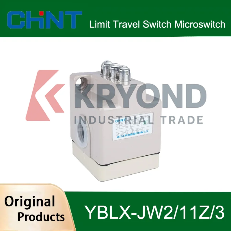 

CHINT Limit Travel Switch Microswitch YBLX-JW2/11Z/3 Machine Tool Power Supply Control Stroke Tangent Original Product