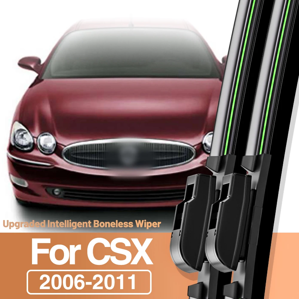 2 uds para Acura CSX 2006-2011 limpiaparabrisas delantero accesorios de ventana de parabrisas 2007 2008 2009 2010