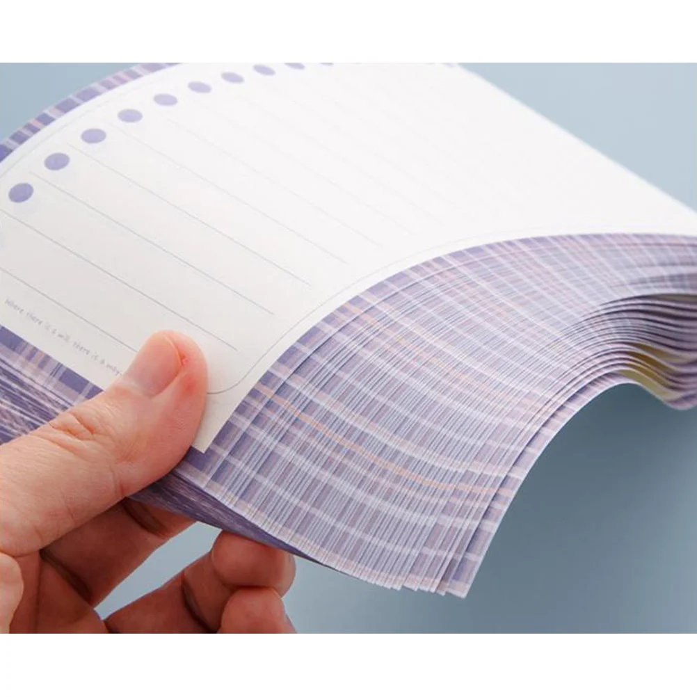 

4pcs Notepads Paper Smooth Portable Memo Pads Writing Portable Memo Pads Schedule Planing Notebooks Student Pocket