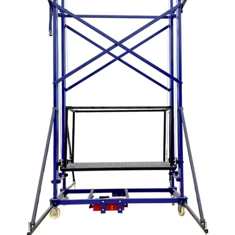 Customized Electric Scaffolding Foldable Scaffolding Lifting Platform Home Construction Portable Hoist Mobile Scaffolding