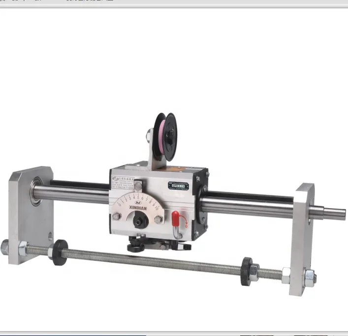 GP15C with Guide Wheel Cable Coil Winding Machine Traverse Rod Simple operation