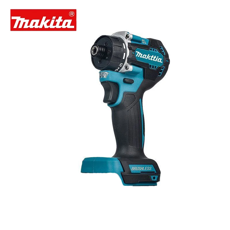 Makita Bürstenloser Elektrobohrer 3800IPM 3600RPM 180NM Schlagschrauber Holz/Bolzen/T-Modus Gerader Schaft Bohrerset Mit LED-Licht