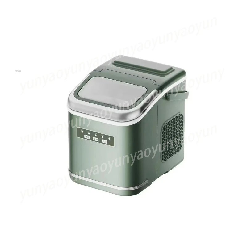 Ice Maker Machine, Portable Countertop with Self-Cleaning, 9 Cubes in 6 Mins, for Home/Office/Party,  Energy-Efficient&Low Noise