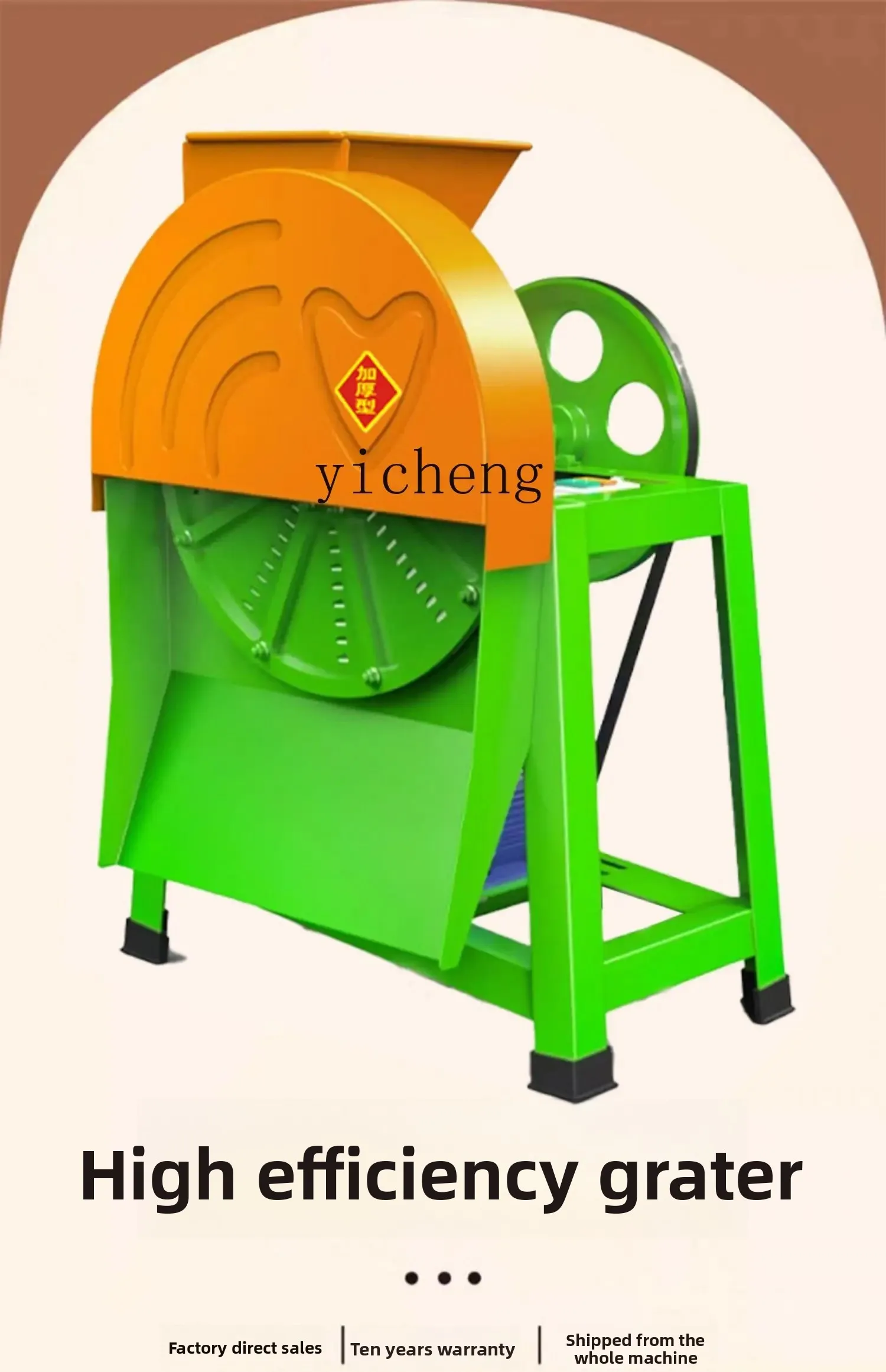 

Sweet Potato Commercial Hand-Cranked Sweet Slicer Shredder Electric Grater Household Grater for Cassava, Radish, Pumpkin