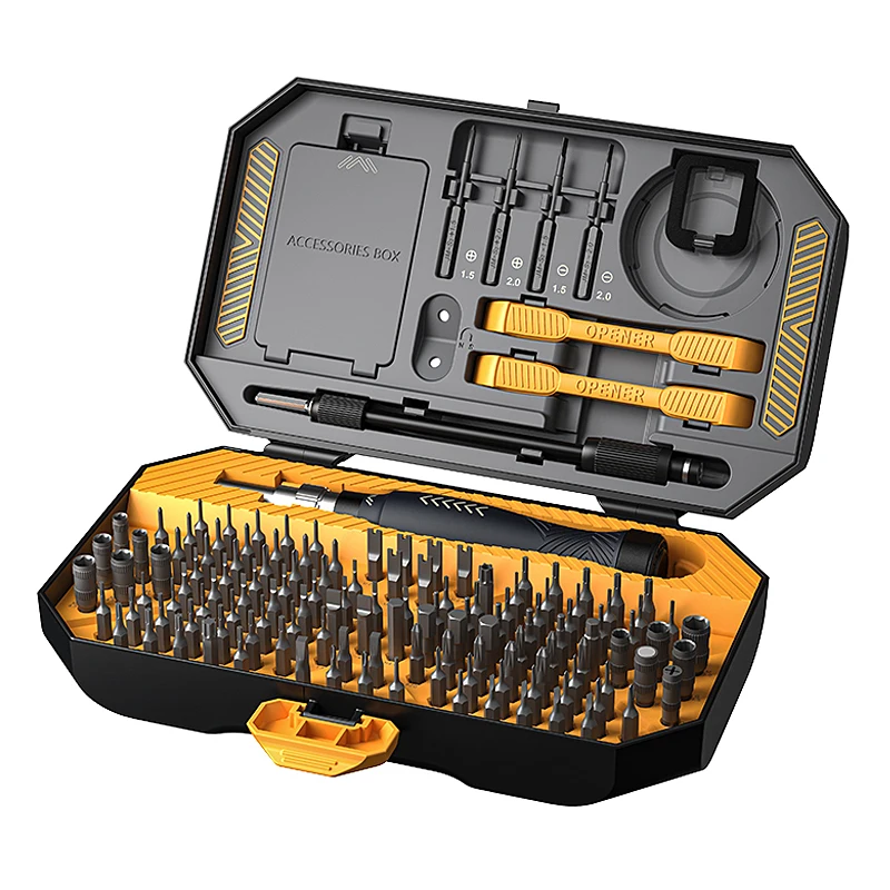 

JUNEFOR 145 In 1 Screwdriver Set Precision Multifunction Tools Sale Magnetic Screw Driver Bits Torx Hex Professional Repair Tool