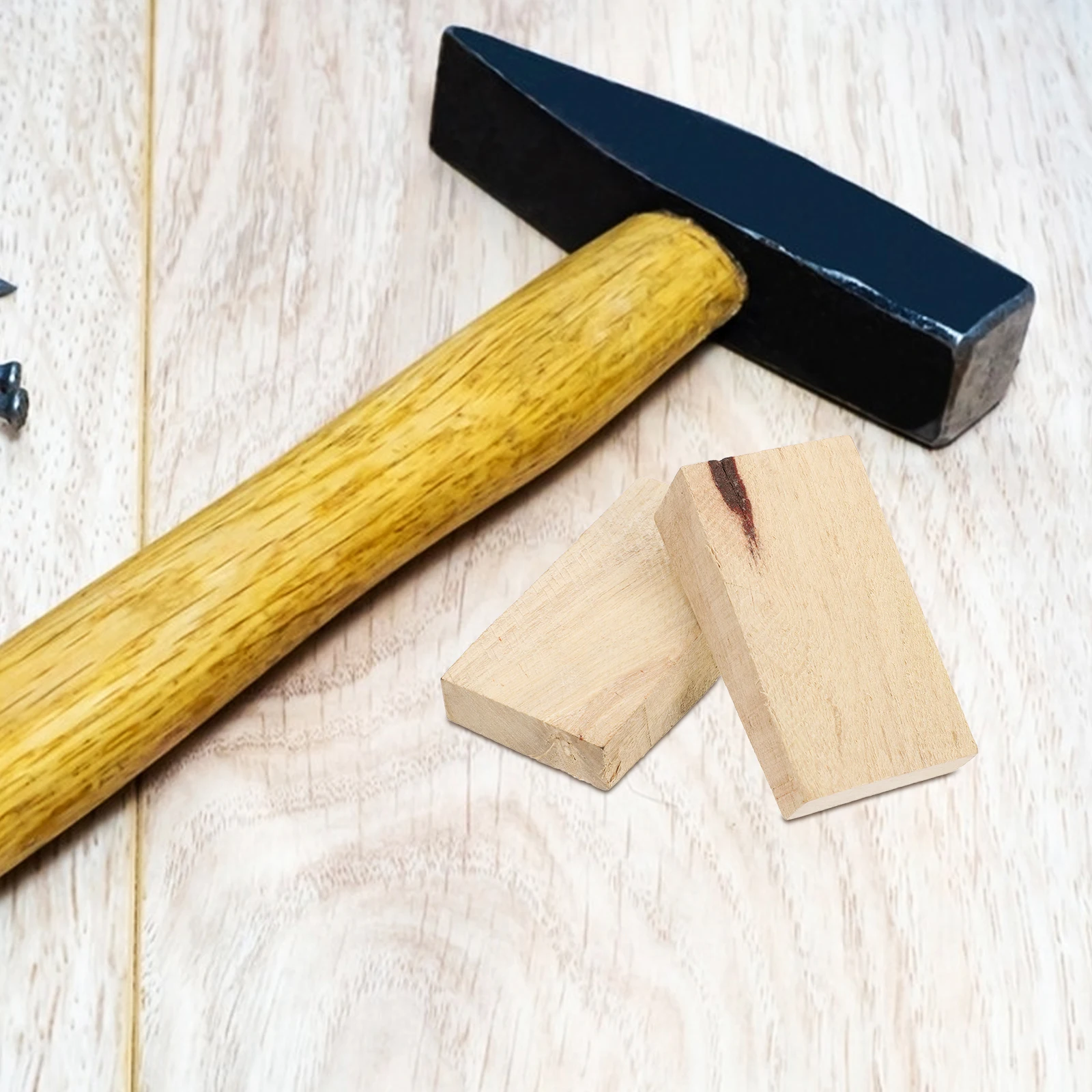 

10pcs Plug Handle Repair Wedge Furniture Hoe Axe Maintenance Tool Round Wooden Tool Maintenance Replacement