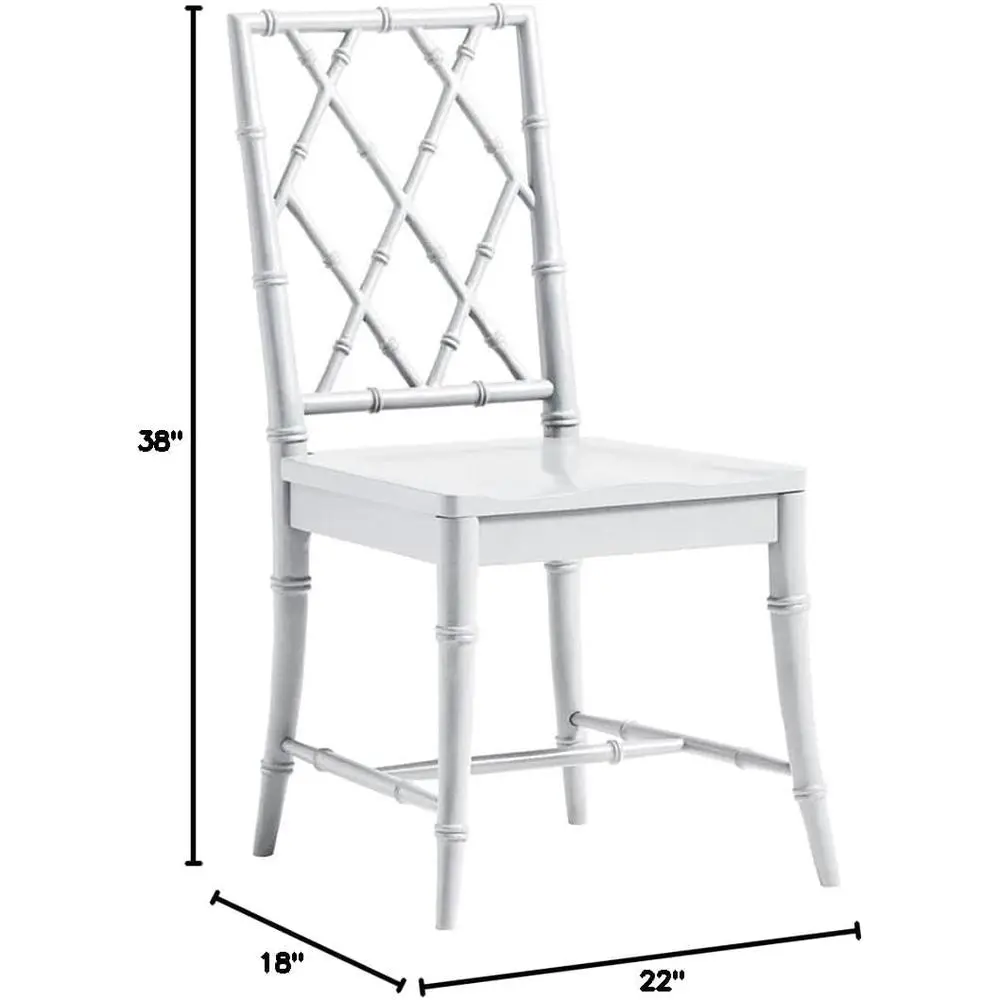 

Black XBack Dining Chair Set of 2 with Comfortable Cushioned Seats, Durable Wood Frame, Classic Design for Kitchen, Dining Room