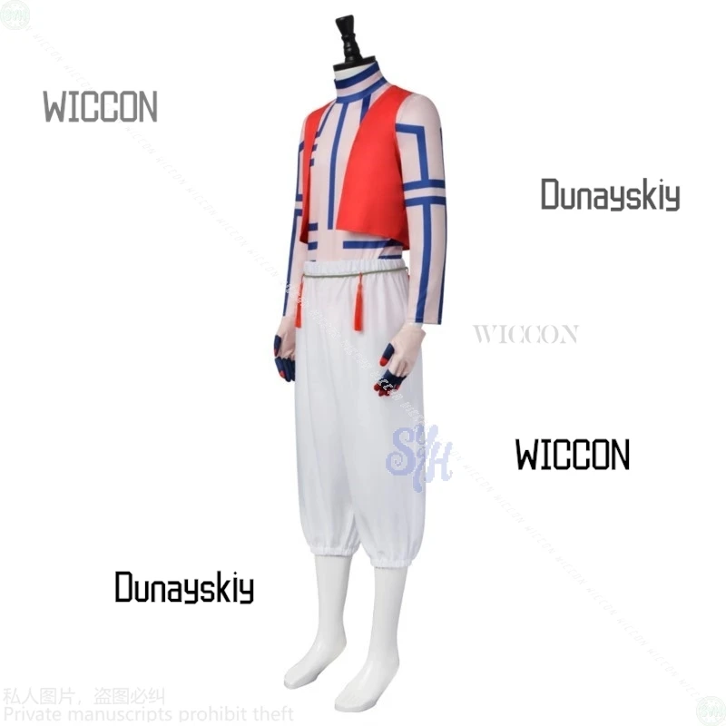 Shop1104340175 متجر إنفينيتي كاسل بلاي هاكوجي أكازا تومي شيطان مثير بذلة الوردي سترة الدعائم عيون شعر مستعار هالوين #3