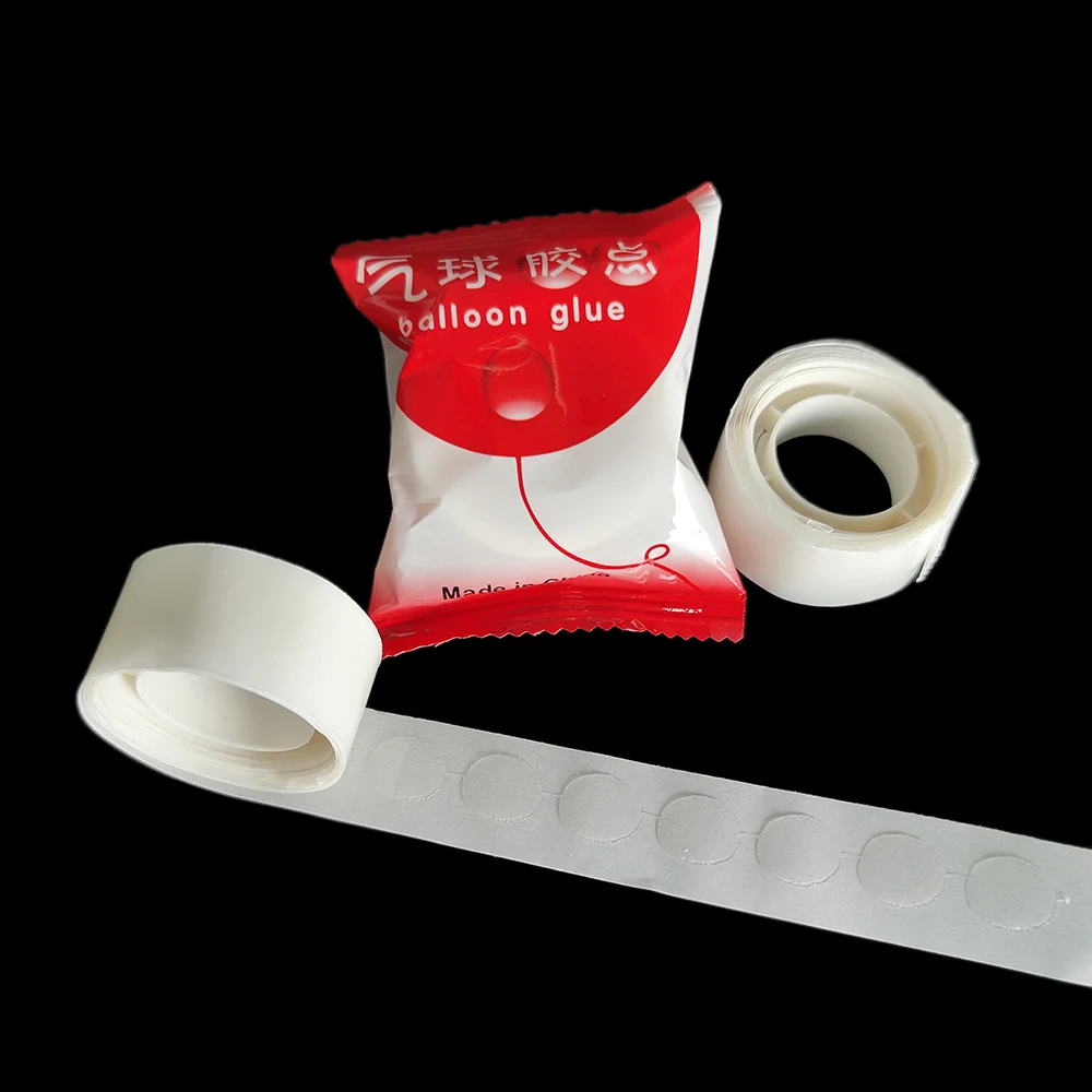 5m Balloon Chain Balloon Sticker Glue Dot Single Double Hole Modeling Birthday Wedding Party DIY Decor Accessories Supplies