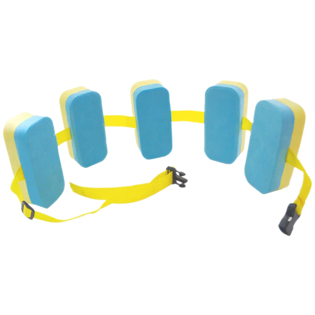 EVA Material Swim Belt Lightweight Portable Kids Training Aid Pool Flotation Waist Belt Adjustable Secure Buckle for Beginners