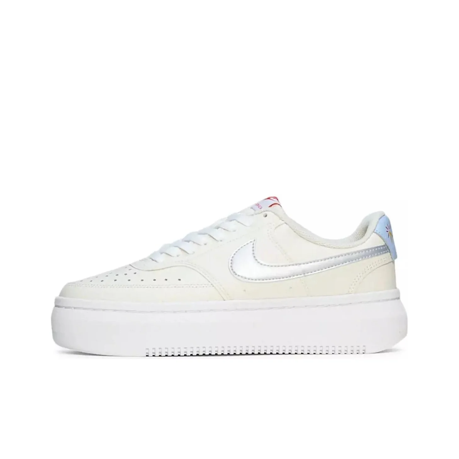 Nike Court Vision Alta Skateboard Shoes Women's Low Top White DV2176-001
