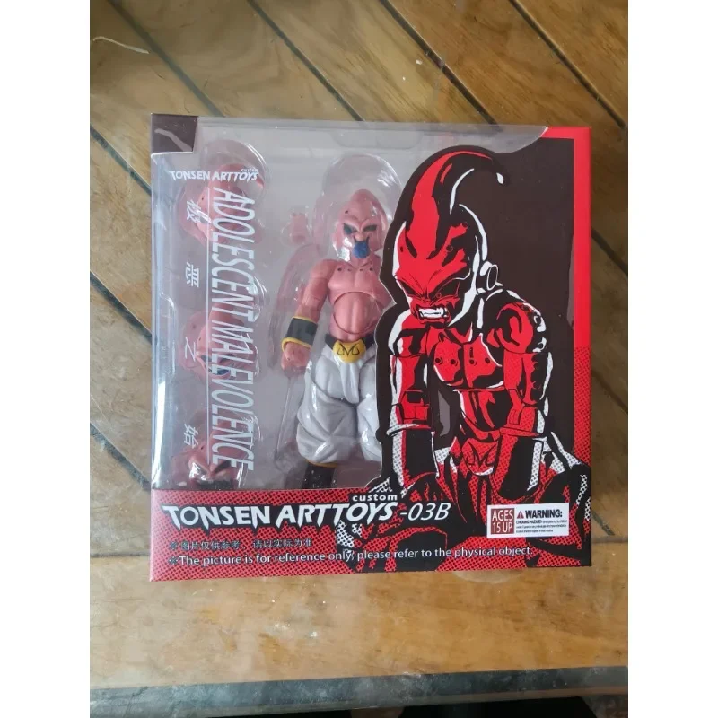 

In Stock Tonsenarttoys Dragon Ball S.H.Figuarts SHF Adolescent Malevolence Majin Buu Boo Kid Anime Action Figures Toys Model