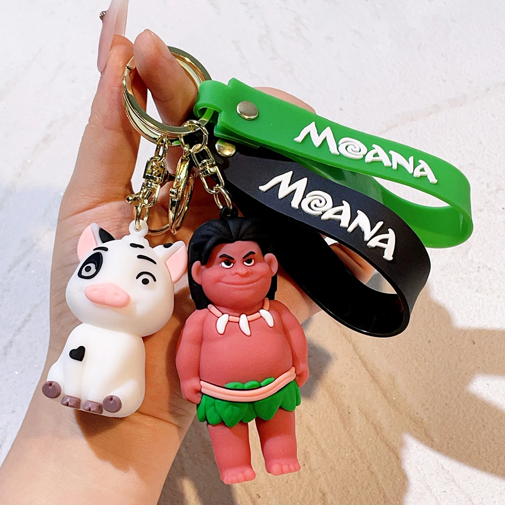 Anima Moana 2 Keychain Men's and Women's Bags Car Key Pendant Keyring Halloween Christmas gifts