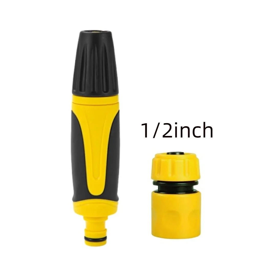 

Adjustable High Pressure Nozzle Portable Plastic Car Cleaning Tool Pipe Fittings Garden Watering Nozzle Garden Irrigation