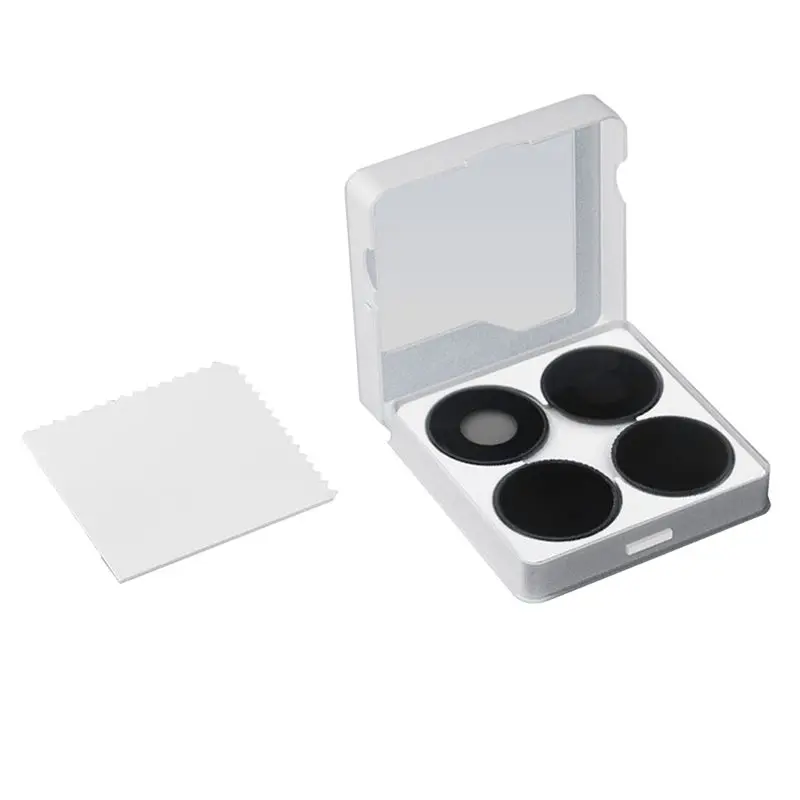 

AS95-Комплект фильтров для DJI Action 6 с поляризационными фильтрами CPL, ND8, ND16, ND32 и защитой объектива для видеосъемки на открытом воздухе