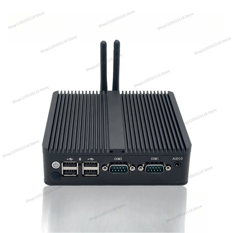 For J1900 Mini Small Host Industrial Computer Computer X86 Embedded Fanless Host