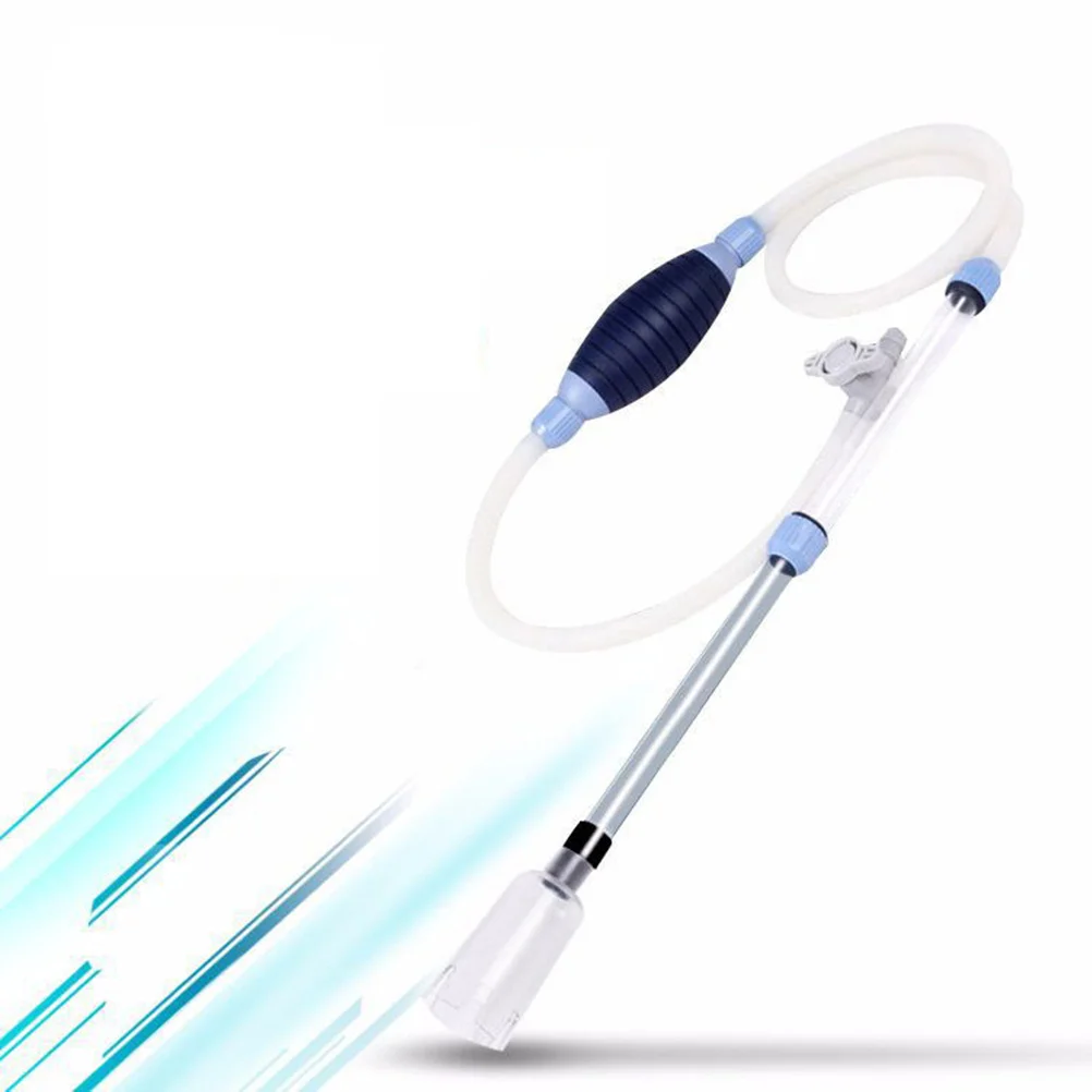 

Tank Cleaner For Shallow Deep Aquarium Gravel Sand Washer Fish Tank Cleaner Siphon Vacuum Water Filter Cleaning Tool