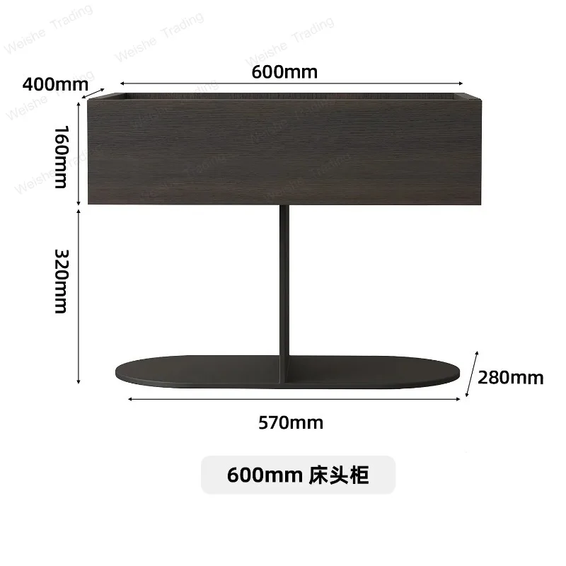 Multifunction Fashion Bedside Table Lamp Touch Control Decor Aesthetic Nightstands With Drawers Comfortable Bedroom Furniture