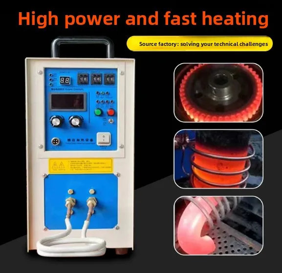 

High Frequency Induction Annealing Quenching Welding Brazing Forging Small Furnace Heat Treatment Equipment Fast Delivery