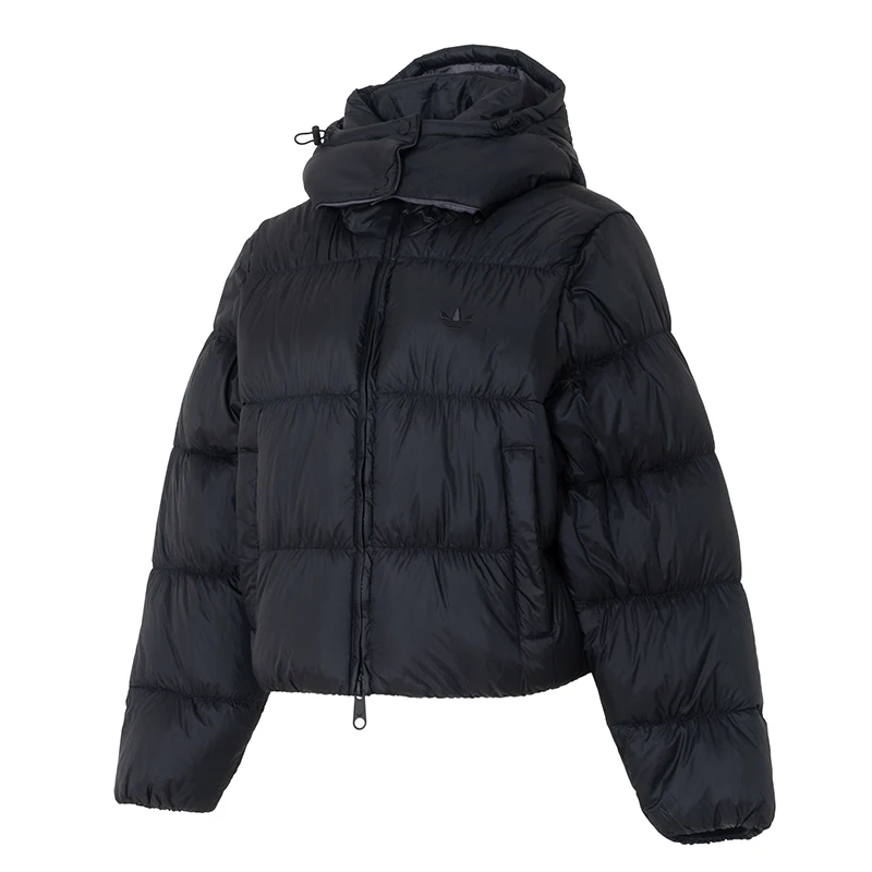 Adidas Trefoil Down Jacket Women's Warm 600 Fill Power Down Coat KG4905