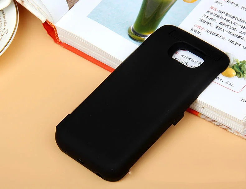 S7 Battery Case For Samsung Galaxy S7 Edge Charging Case Backup Power Bank Battery Charger Stand Back Cover 5000mah power bank