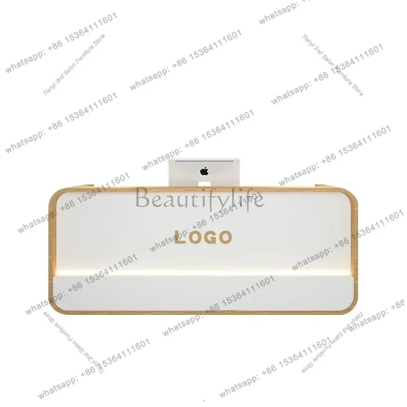 Factory Direct Sales Italian Style Furniture - Reception Desks For Beauty Salons, Offices, Combining Originality And Simplicity,