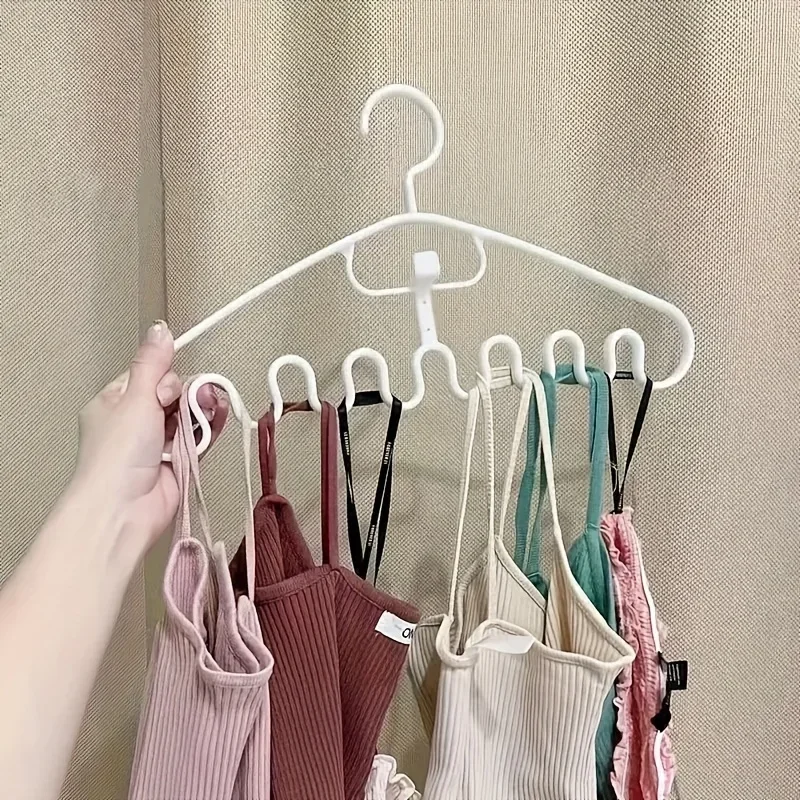 Wave Design Clothes Hanger Scarf and Accessory Organizer for Bedroom Closet Organization Home Storage Space-Saving Drying Racks