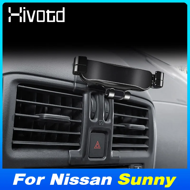 

Car Mobile Phone Holder Air Vent Clip Bracket Mount Auto Cellphone Supporting Accesories Decoration For Nissan Sunny 2011-2016