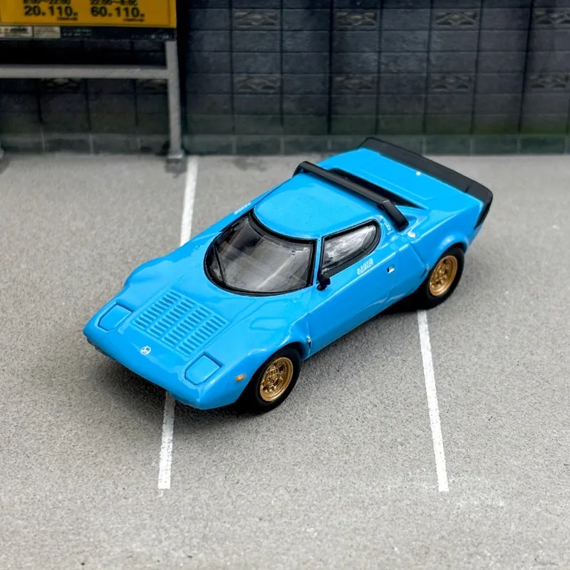 Литой металлический игрушечный станок в масштабе 1/64, Lancia Stratos HF