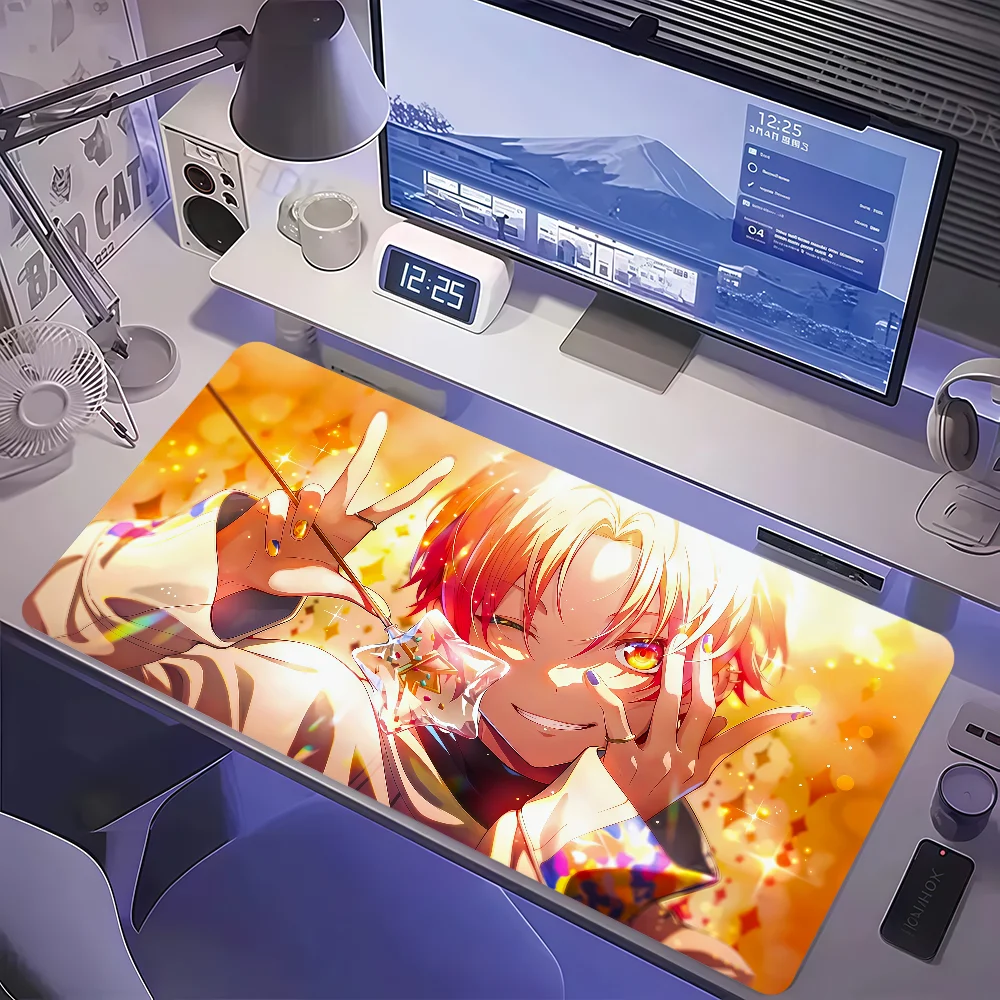 Singer T-Tenma T-Tsukasa Mouse Pad Large Non-slip Lockedge Desktop Computer Desk Mat Keyboard MousePad Office Gamer Student Gift