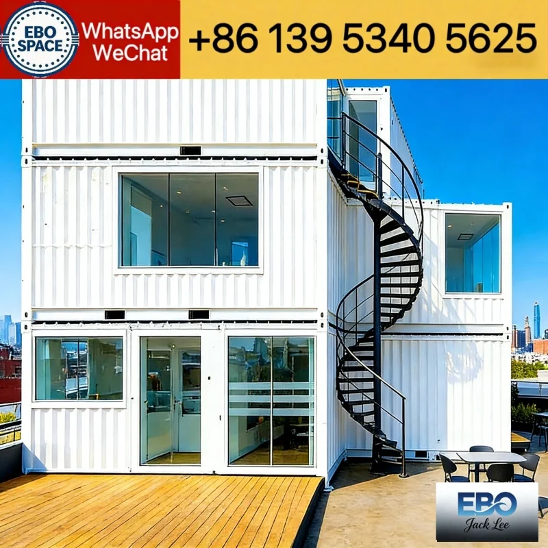 40ft Mobile House Expandable Box Folding House Made in China Factory Direct Low Cost Expandable Box House