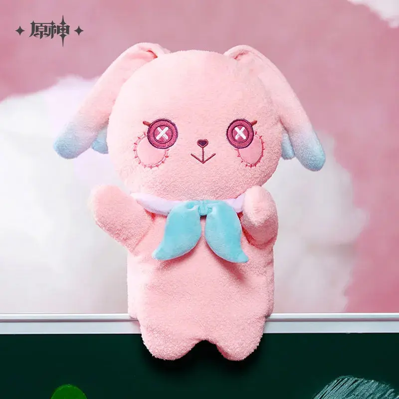 

[Genuine] miHoYo Game Genshin Impact Linnea Theme Lop-eared Rabbit Plush Puppet Anime Decoration Cartoon Doll Cosplay Xmas Gifts