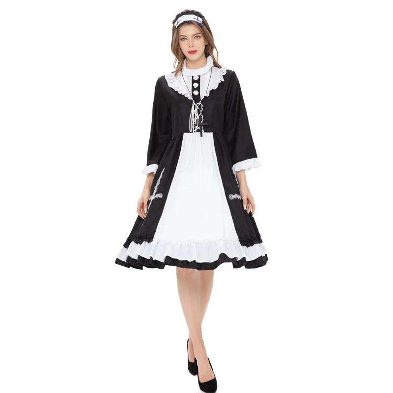 Maid Performance Costumes Anime Character Performance Costumes Japanese Cat Girl Uniforms Aprons Maid Costumes