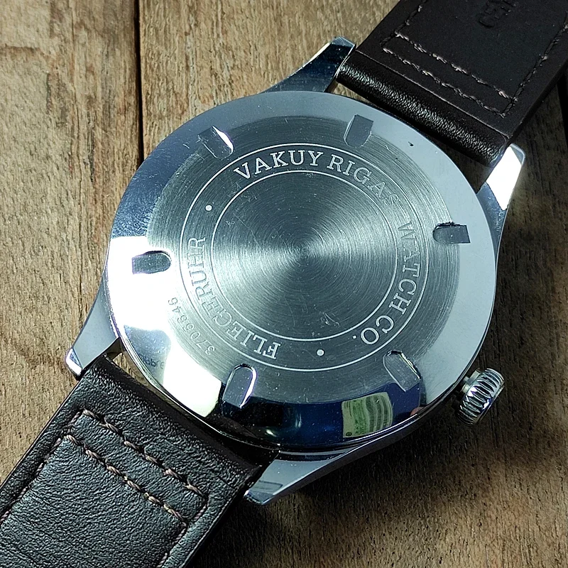 40mm Fashion Men's Army Pilot Watch Outdoor Waterproof Vh31 Movement Strong Luminous Large Dial Sapphire Glass Stainless Steel